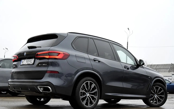 BMW X5 cena 270598 przebieg: 100579, rok produkcji 2019 z Leżajsk małe 352